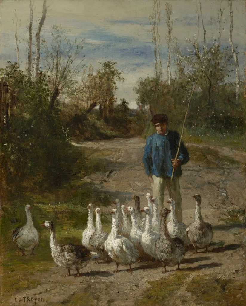 Il guardiano delle oche - Sterling and Francine Clark Art Institute, Williamstown